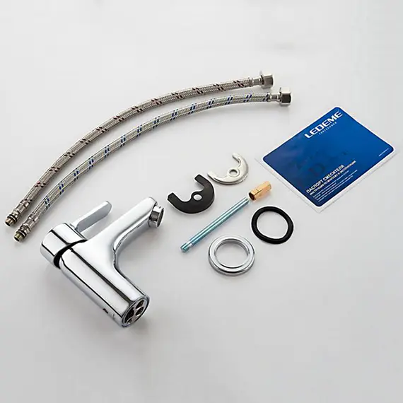 Смеситель для раковины Ledeme L1003 хром, изображение 8