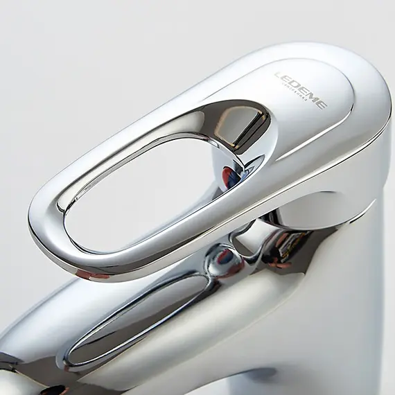 Смеситель для раковины Ledeme H04 L1004 хром, изображение 8