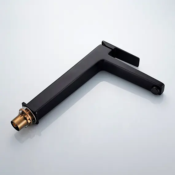 Смеситель для раковины Ledeme L1178B черный, Основной цвет: Черный, изображение 3