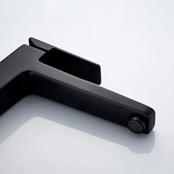 Смеситель для раковины Ledeme L1178B черный, Основной цвет: Черный, изображение 5