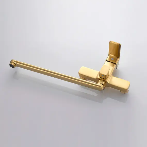 Смеситель для ванны Ledeme L2280Y золотой сатин, изображение 4