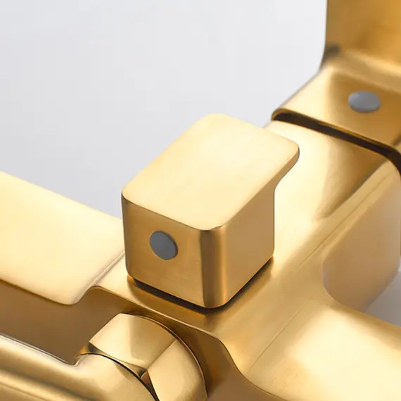 Смеситель для ванны Ledeme L2280Y золотой сатин, изображение 7