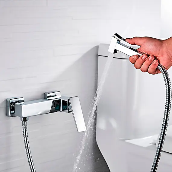 Смеситель с гигиеническим душем Ledeme L5278, изображение 10