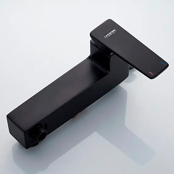 Смеситель с гигиеническим душем Ledeme L5278B черный, изображение 4