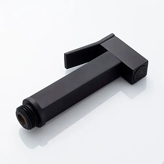 Смеситель с гигиеническим душем Ledeme L5398B-7 черный, изображение 4