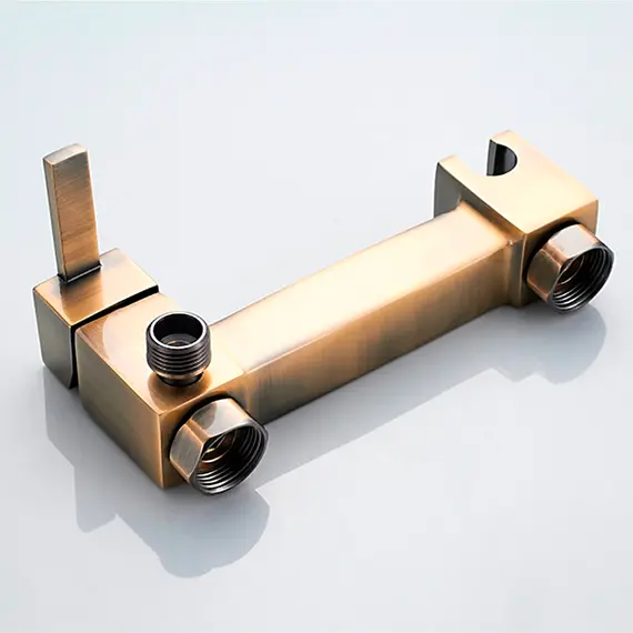 Смеситель с гигиеническим душем Ledeme L5398C-7 бронзовый сатин, изображение 4