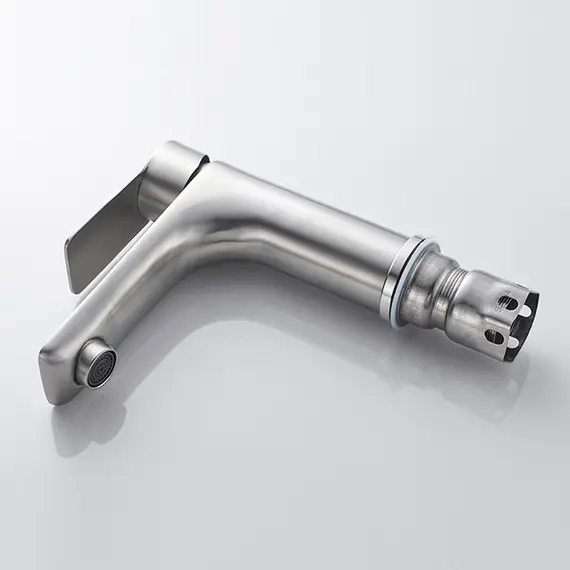 Смеситель для раковины Ledeme L71018 нержавеющая сталь, изображение 5