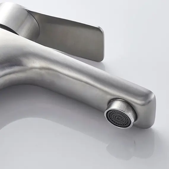 Смеситель для раковины Ledeme L71018 нержавеющая сталь, изображение 7