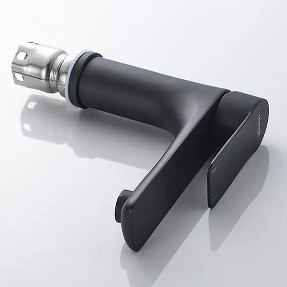 Смеситель для раковины Ledeme L71018B черный, изображение 6