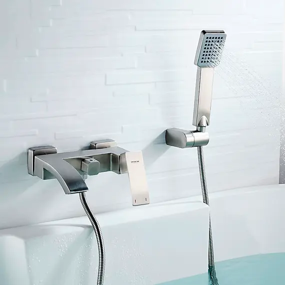 Смеситель для ванны Ledeme L73217 нержавеющая сталь, изображение 10