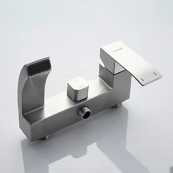 Смеситель для ванны Ledeme L73217 нержавеющая сталь, изображение 3