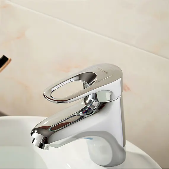 Смеситель для раковины Ledeme H04 L1004 хром, изображение 13