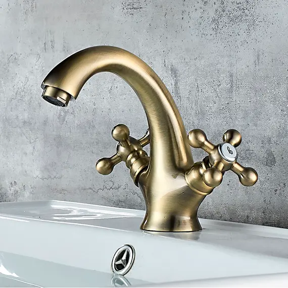 Смеситель для умывальника Ledeme L1019C бронзовый, изображение 4