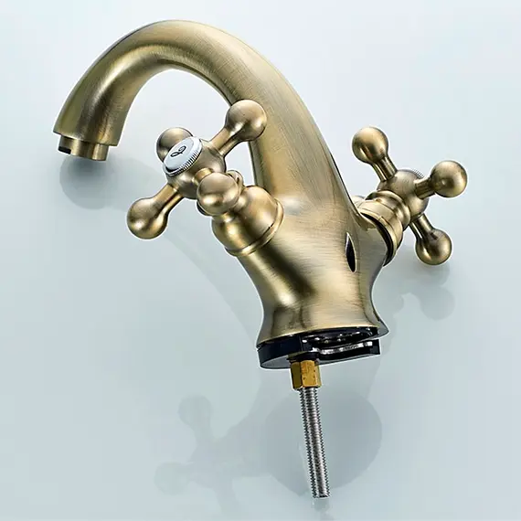 Смеситель для умывальника Ledeme L1019C бронзовый, изображение 7