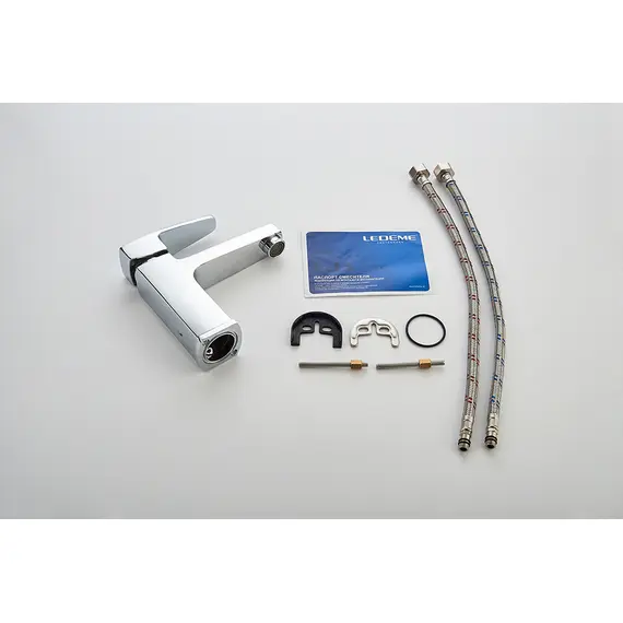 Смеситель для раковины Ledeme H30 L1030 хром, изображение 10