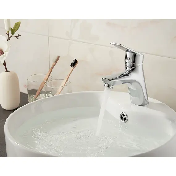 Смеситель для раковины Ledeme H40 L1040 хром, изображение 3