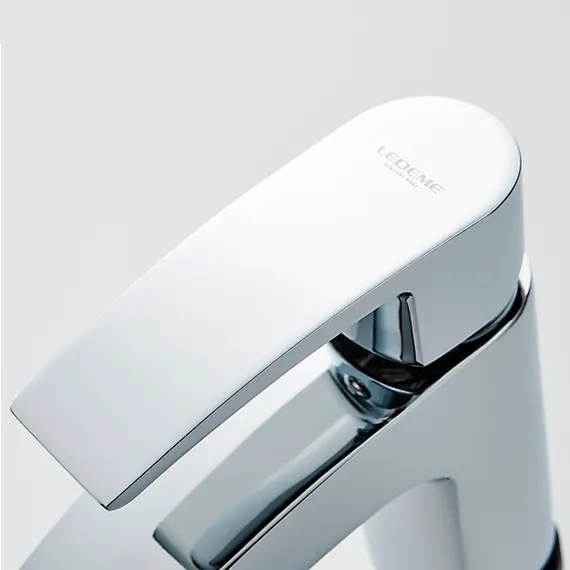Смеситель для раковины Ledeme H43 L1043 хром, изображение 6