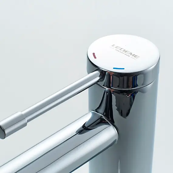 Смеситель для раковины Ledeme H47 L1047 хром, изображение 7