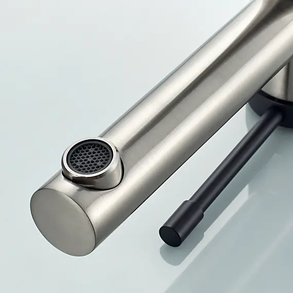 Смеситель для раковины Ledeme H47 L1047A суперсталь/черный, изображение 6