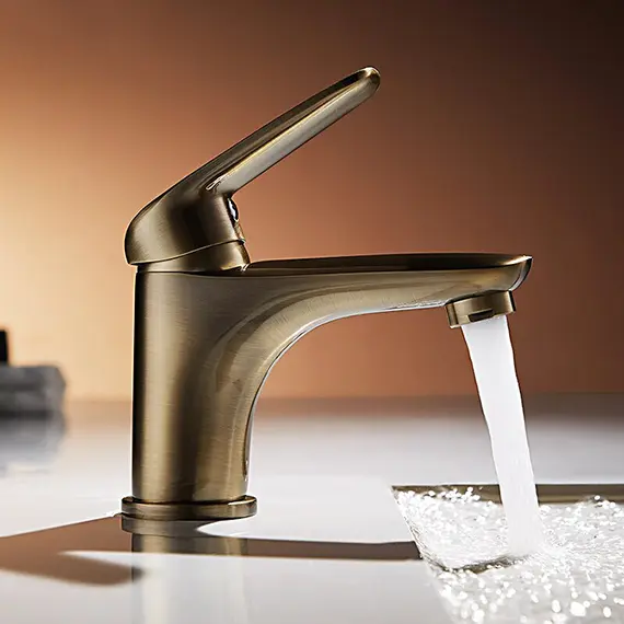 Смеситель для раковины Ledeme H48C L1048C бронзовый, изображение 10