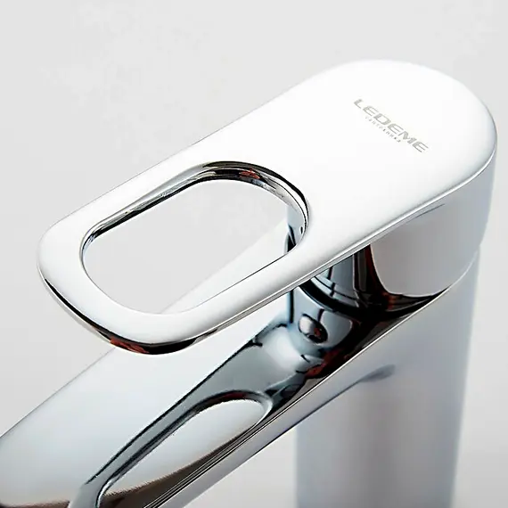 Смеситель для раковины Ledeme H49 L1049 хром, изображение 9