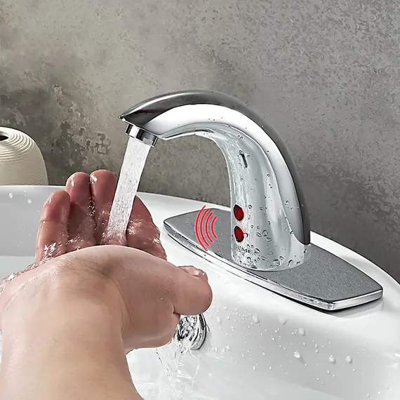 Сенсорный смеситель Ledeme L1055-14 хром, изображение 8