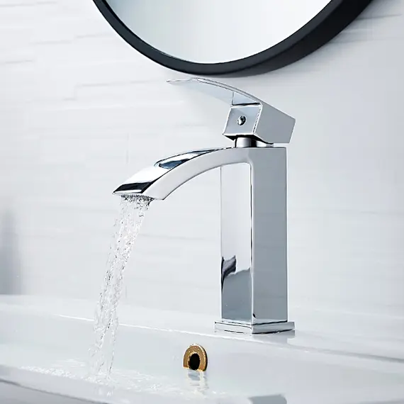 Смеситель для раковины Ledeme L1055-15 хром, изображение 3