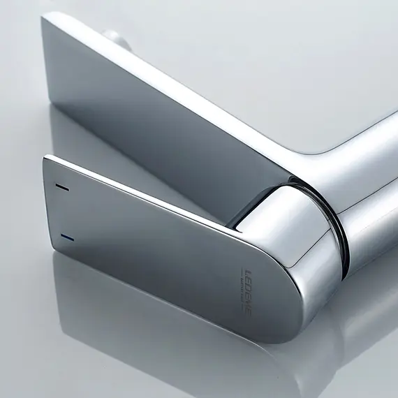 Смеситель для раковины Ledeme L1055-22 хром, изображение 6