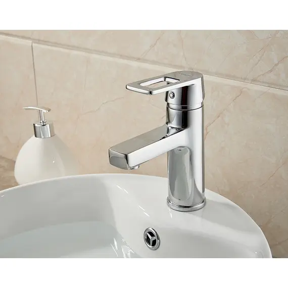 Смеситель для раковины Ledeme H55 L1055 хром, изображение 4