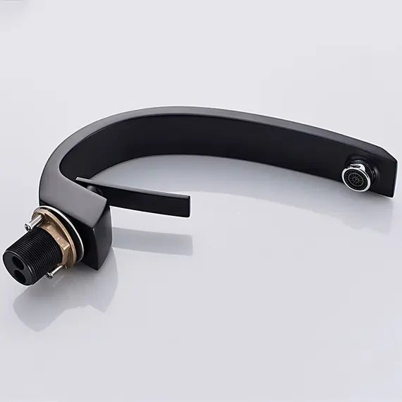 Смеситель для раковины Ledeme L1055B-24 черный, изображение 4