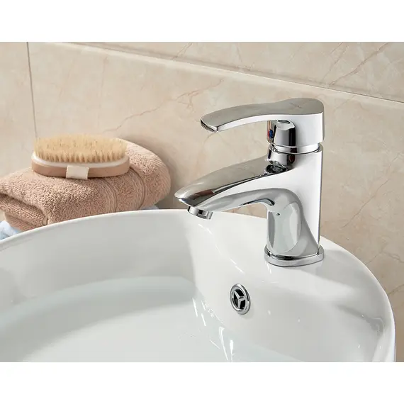 Смеситель для раковины Ledeme H64 L1064 хром, изображение 5