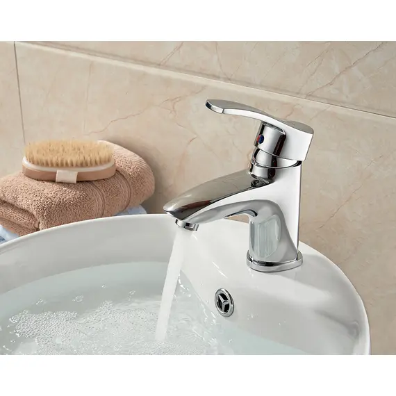 Смеситель для раковины Ledeme H64 L1064 хром, изображение 9