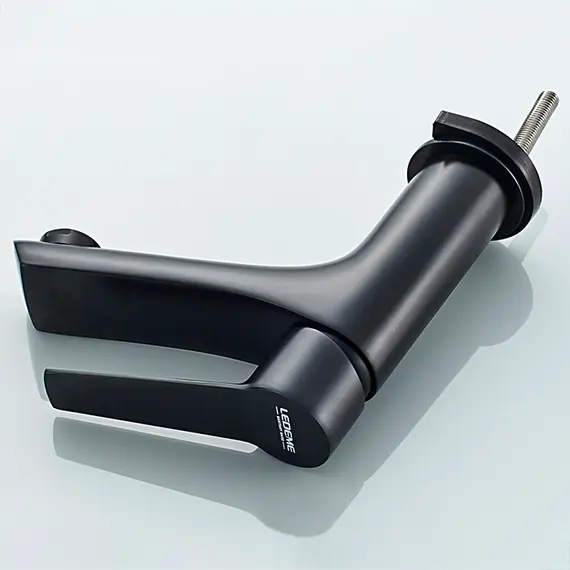 Смеситель для раковины Ledeme H69 L1069B черный, изображение 5