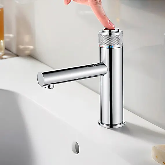 Смеситель для раковины Ledeme 7 L1076 хром, изображение 3