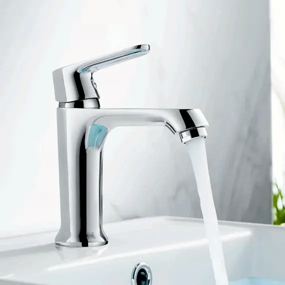 Смеситель для раковины Ledeme H77 L1077 хром, изображение 3