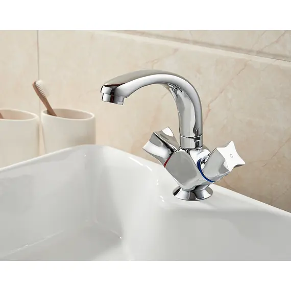 Смеситель для раковины Ledeme H87 L1087-2 хром, изображение 4