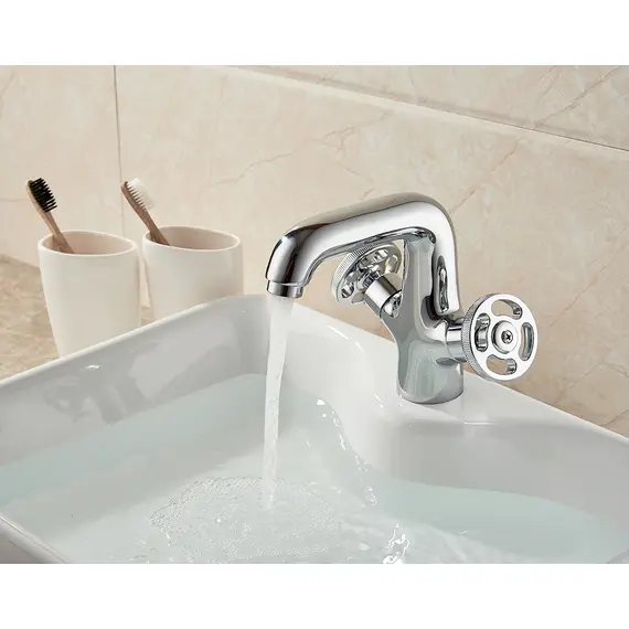 Смеситель для раковины Ledeme H89 L1089 хром, изображение 7