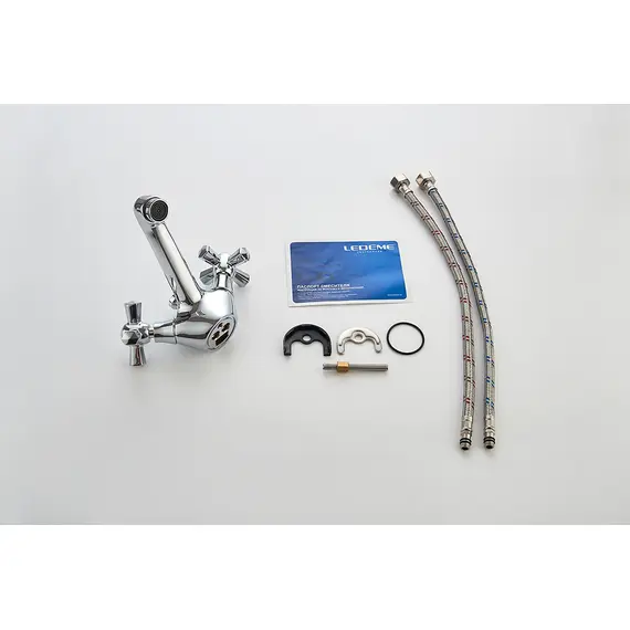 Смеситель для раковины Ledeme H90 L1090 хром, изображение 13