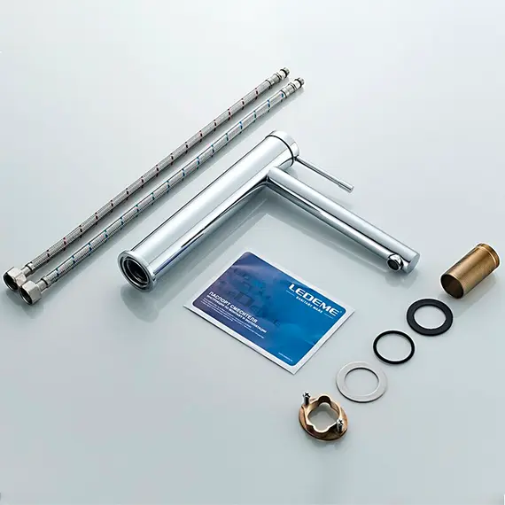 Смеситель для раковины Ledeme 7 L1147 хром, изображение 9