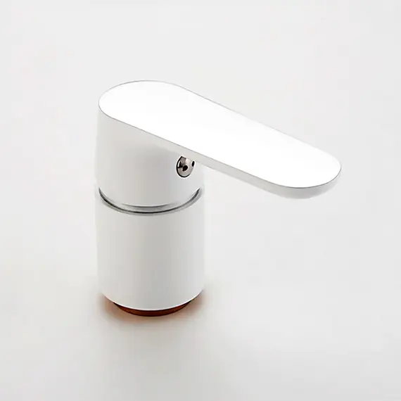 Смеситель на борт ванны Ledeme L1153W белый/хром, изображение 11