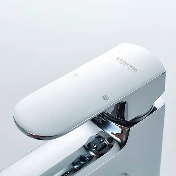 Смеситель для раковины Ledeme H54 L1254 хром, изображение 3