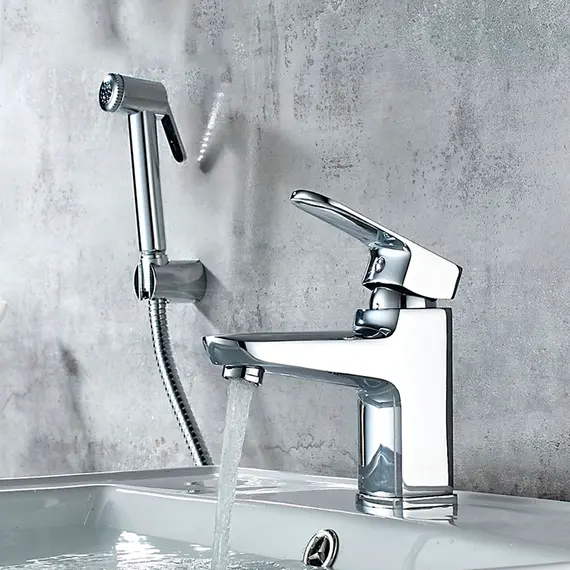 Смеситель для раковины Ledeme H54 L1254 хром, изображение 5