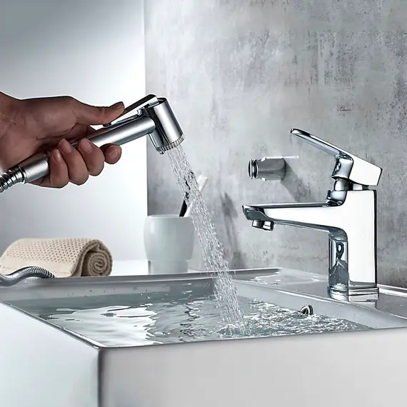 Смеситель для раковины Ledeme H54 L1254 хром, изображение 6