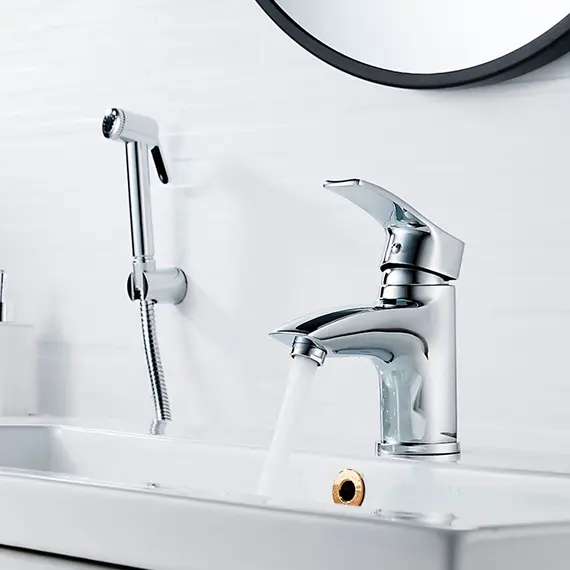 Смеситель с гигиеническим душем Ledeme H64 L1264 хром, изображение 12