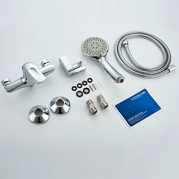 Смеситель для душа Ledeme H48 L2048 хром, изображение 5