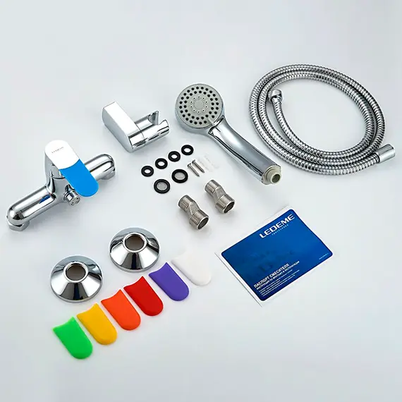 Смеситель для душа Ledeme H53 L2053 хром, изображение 8