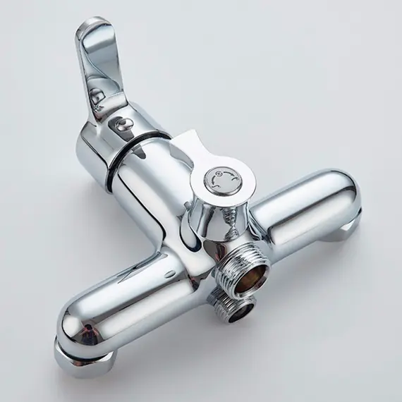 Смеситель для ванны Ledeme L2203 универсальный хром, изображение 3