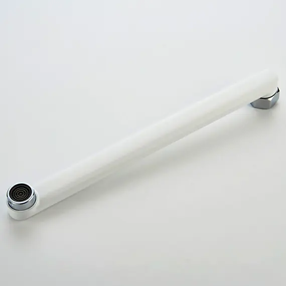 Смеситель для ванны Ledeme L2203W белый универсальный белый/хром, изображение 9