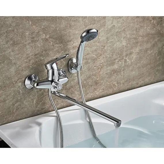 Смеситель для ванны Ledeme H04 L2204 хром, изображение 4