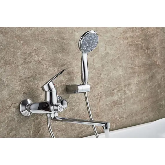 Смеситель для ванны Ledeme H07 L2207 хром, изображение 5